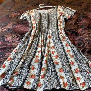 Romantic floral dress